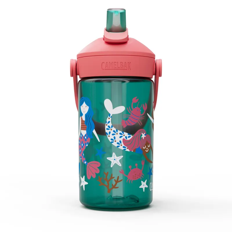 CamelBak Thrive Flip Straw Kids 14oz/400ml Bottle with Tritan Renew Mermaid Friends -1