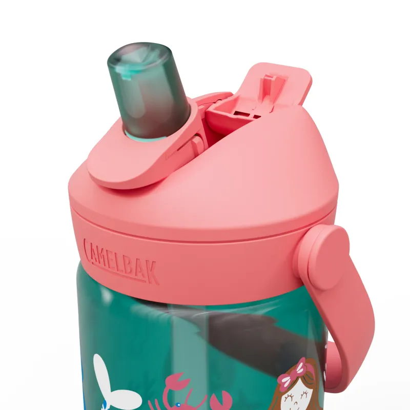 CamelBak Thrive Flip Straw Kids 14oz/400ml Bottle with Tritan Renew Mermaid Friends -2