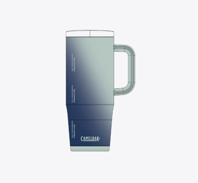 Camelbak Thrive Vacuum Insulated Stainless Steel Mug 32oz/1L Deep Sea Dawn