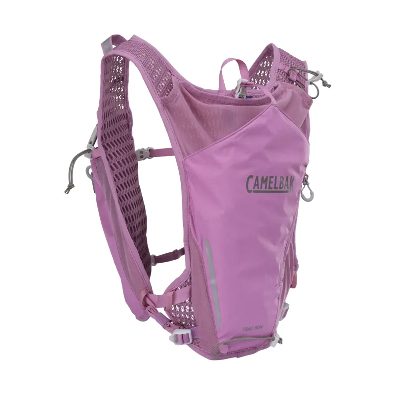 Camelbak Trail Run Vest Women 7L+2x170oz 500ml Quick Stow Flask 34oz 1L Lavender