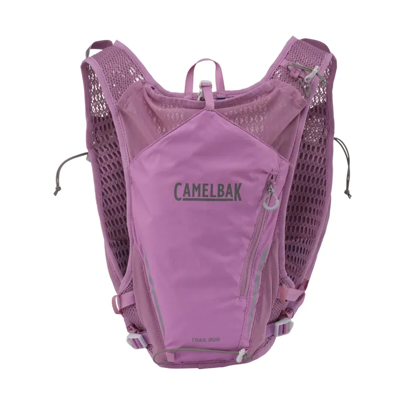 Camelbak Trail Run Vest Women 7L+2x170oz 500ml Quick Stow Flask 34oz 1L Lavender-1