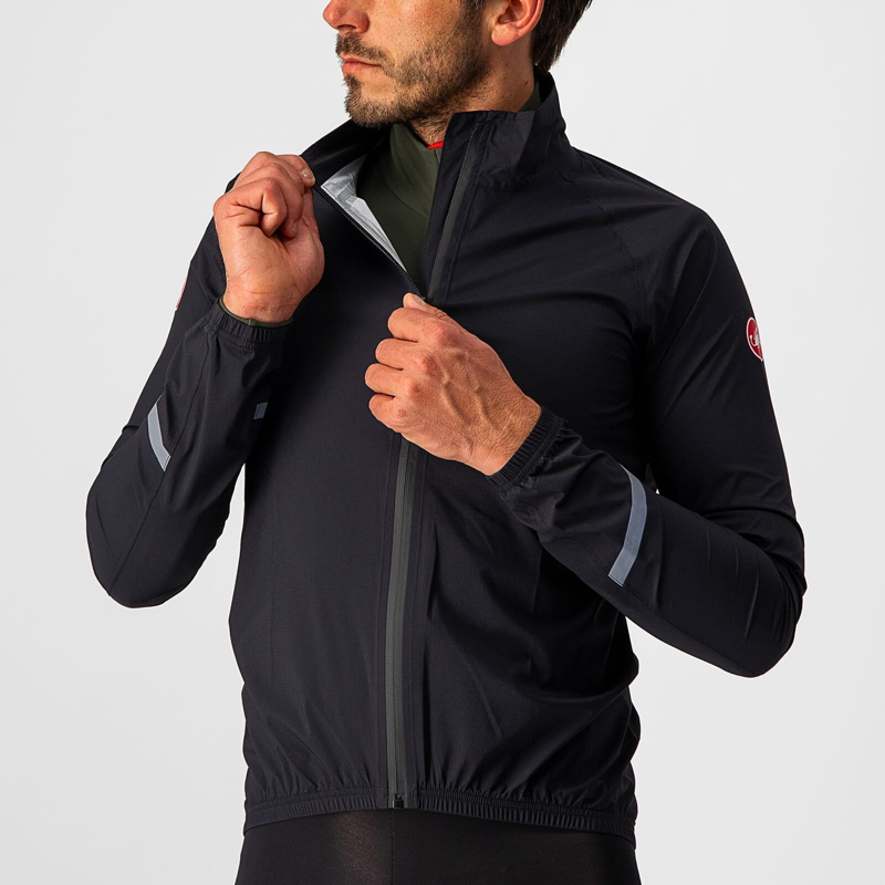 Castelli Emergency 2 Rain Jacket Black-2