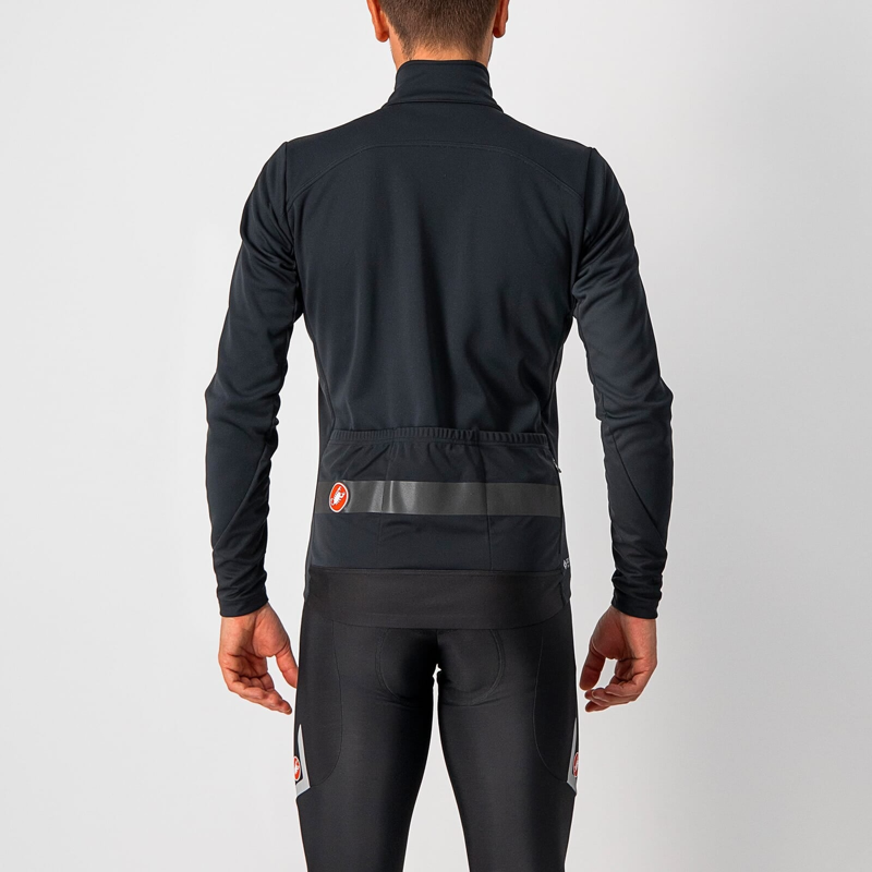 Castelli Raddoppia 3 Jacket Light Black/Black Reflex-1