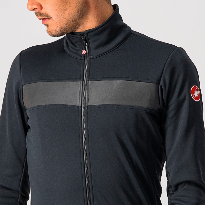 Castelli Raddoppia 3 Jacket Light Black/Black Reflex-2