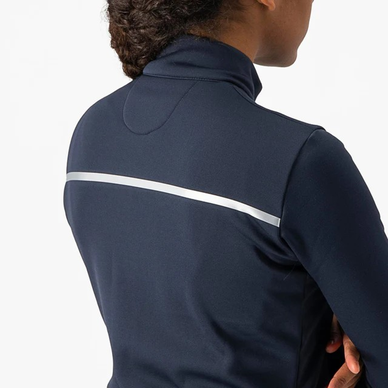 Castelli Sinergia 2 Women's Long Sleeve Jersey Savile Blue/Silver-3