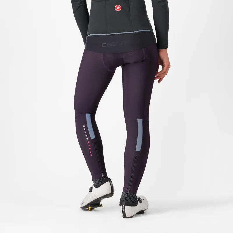 Castelli Sorpasso RoS Women's BibTight Night Shade   /Silver Reflex-1