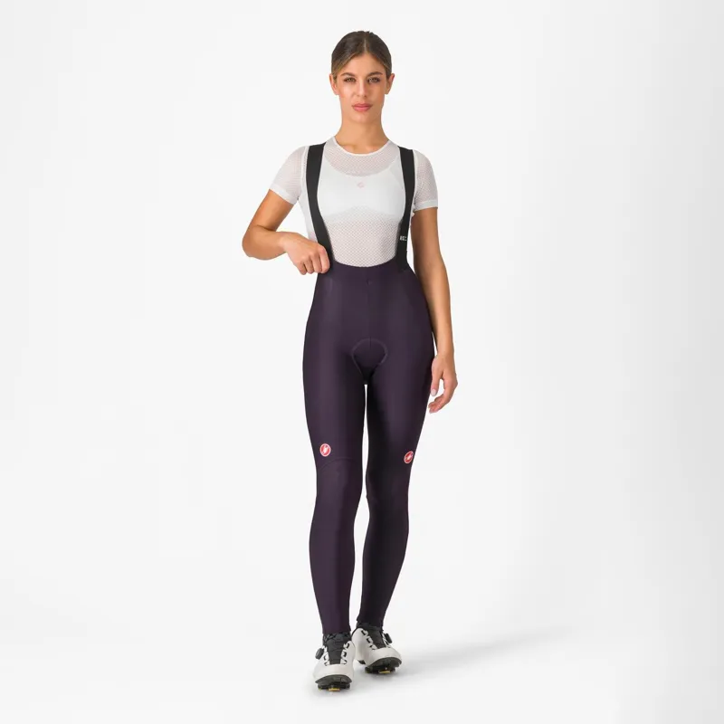 Castelli Sorpasso RoS Women's BibTight Night Shade   /Silver Reflex-2