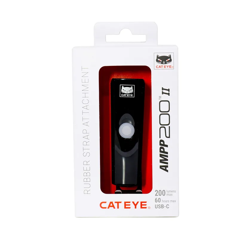 Cateye Ampp 200 II Front Bike Light-5