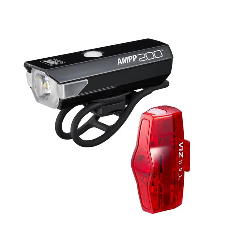 CatEye AMPP 200 / VIZ 100 Bike Light Set