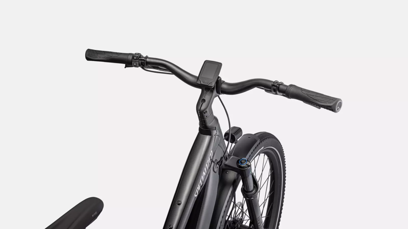  Specialized Turbo Vado 5.0 IGH StepThru Electric Bike 2024 CSTBLK/SIL-1