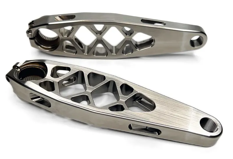 5Dev E-Bike Titanium Shimano EP8 Crankset 157.5mm Natural