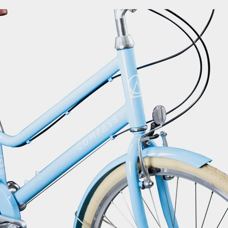 Compass Barbrook 19 inch Hybrid Bike Blue-4