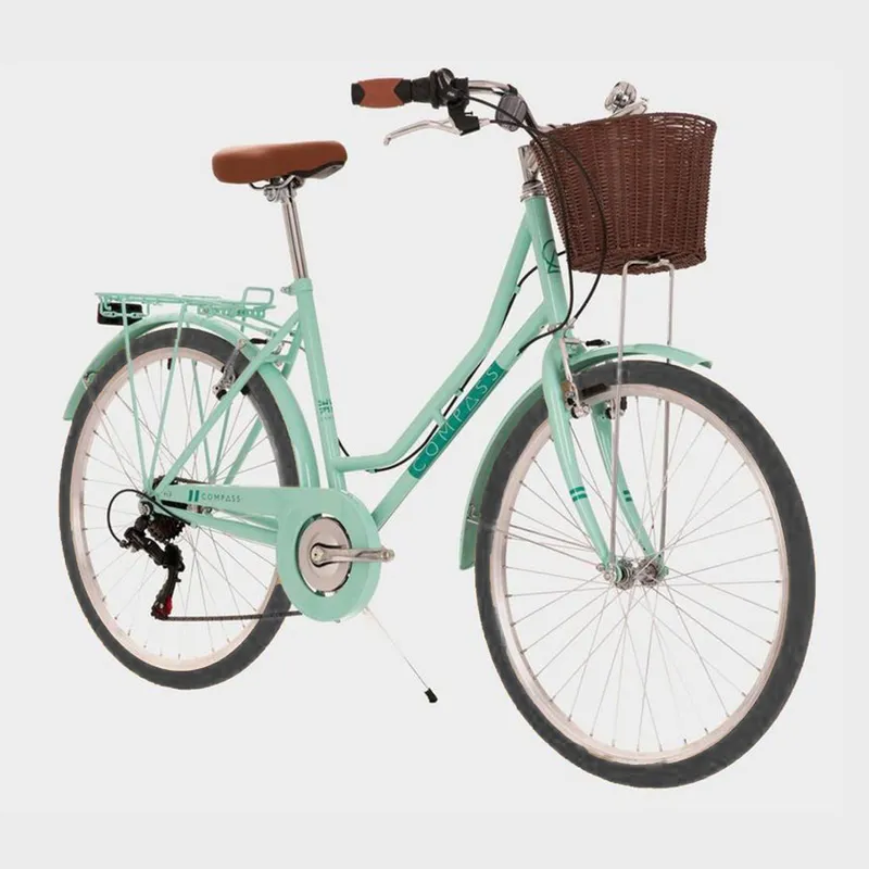Compass Classic Women 18 inch Hyrbid Bike Teal-3