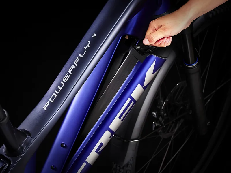 Trek Powerfly FS 9 Equipped Electric Bike 2023 Hex Blue/Deep Dark Blue-3