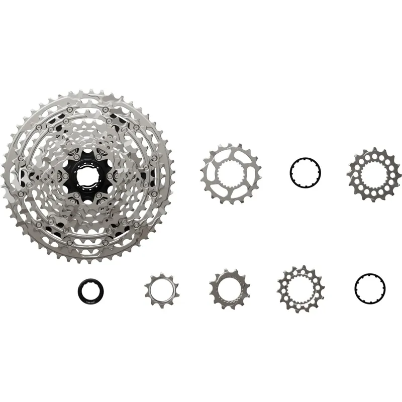 Shimano Deore M6200 12-Speed 10- 51 Micro Spline MTB Cassette Silver/Black-3