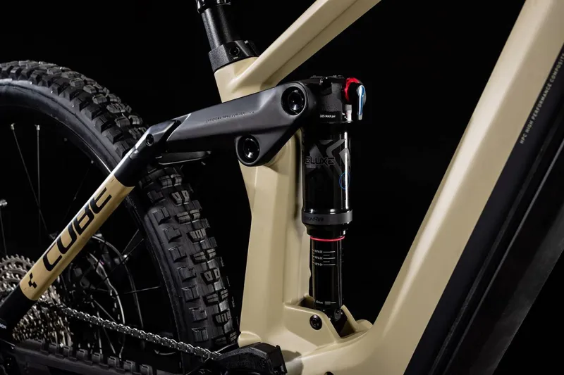 Cube Stereo Hybrid 160 HPC SL 750 27.5 Electric Mountain Bike 2022 Desert-3