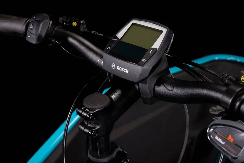 Cube Cargo Hybrid 500 electric Bike Blue Lime-5