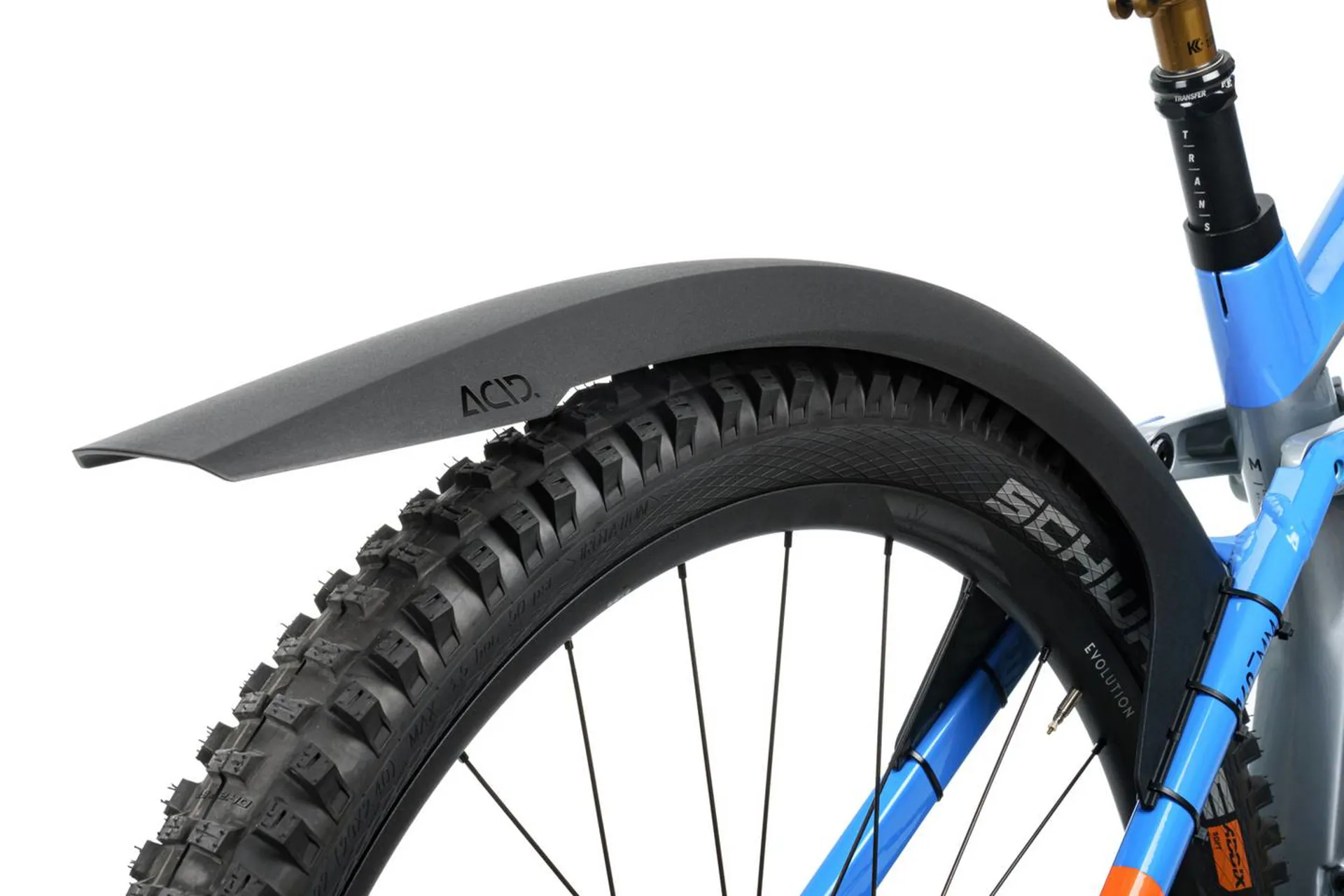 Cube Acid Mudguard Mud Blocker Rear Long Black