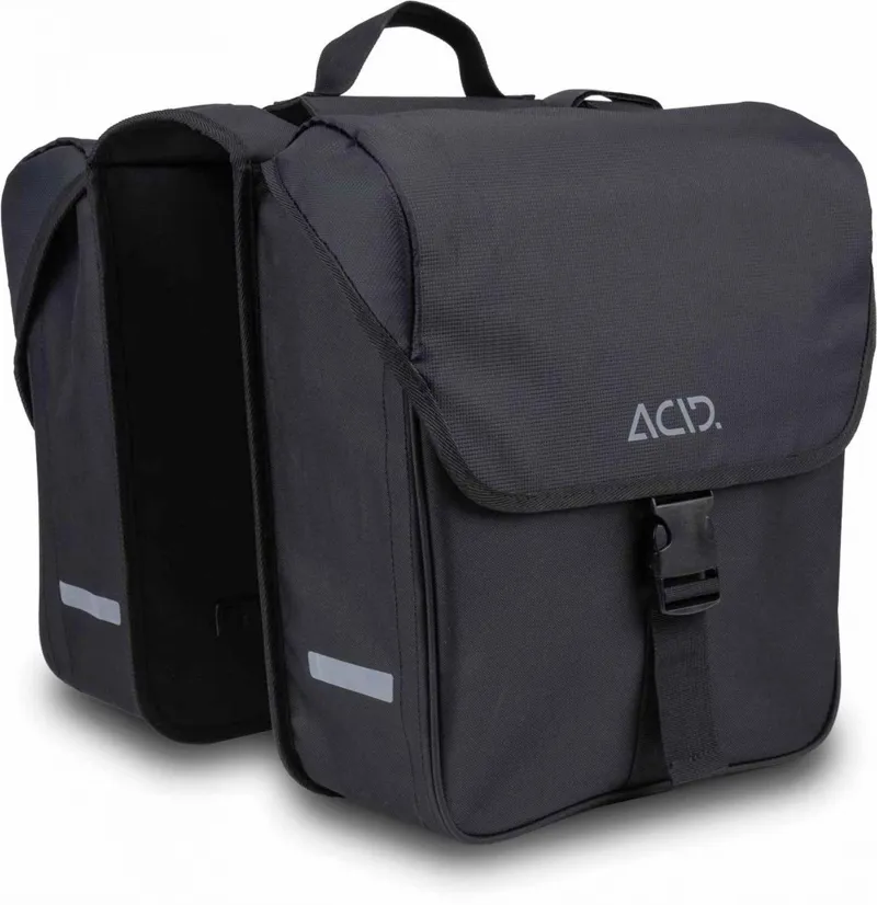Cube Acid CMPT 15 Double Pannier Bags 30L Black