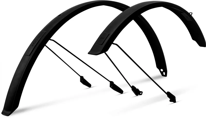 Acid Mudguard Set 53 28 Inch Black 53mm