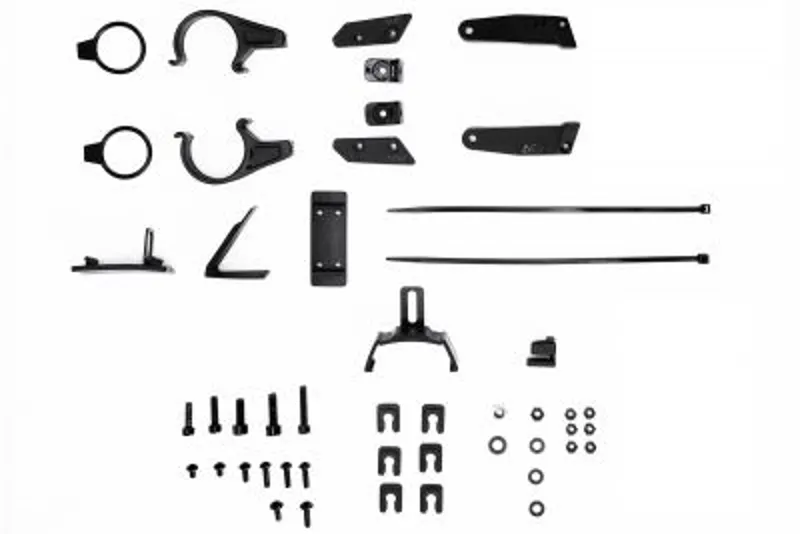 Cube Acid MTB 27.5in Mudguard Set BB Mount 65mm Black-7