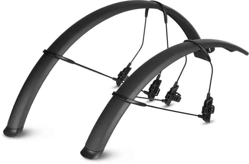 CUBE Acid Mudguard Set Gravel 28 Inch Black 
