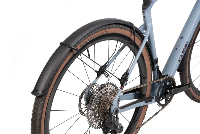 CUBE Acid Mudguard Set Gravel 28 Inch Black -2