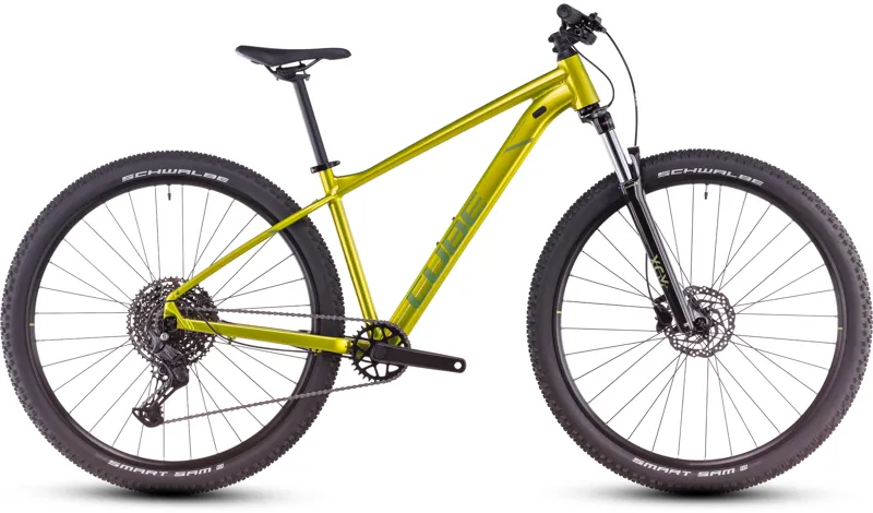 Cube Aim SLX Hardtail Mountain Bike 2025 Flashlime/Juniper