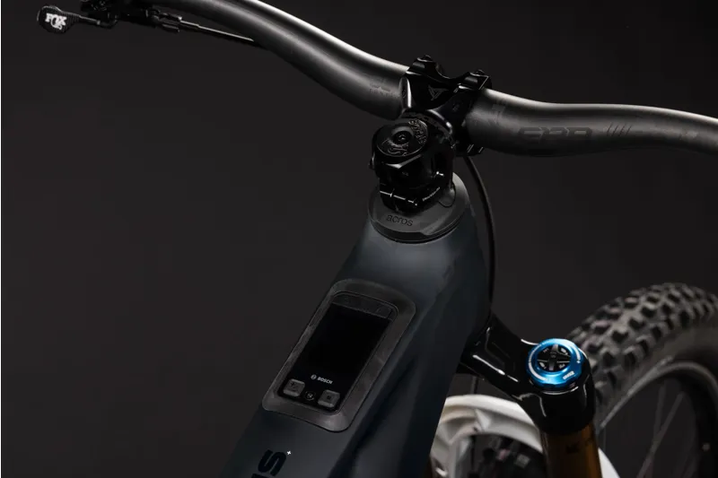 Cube Ams Hybrid 177 C:62 AT 600X Electric Bike 2027 Carbon/White-1