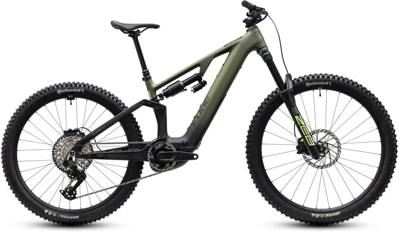 Cube Ams Hybrid 177 C:62 TM 600X Electric Bike 2027 Reedgreen/Gills