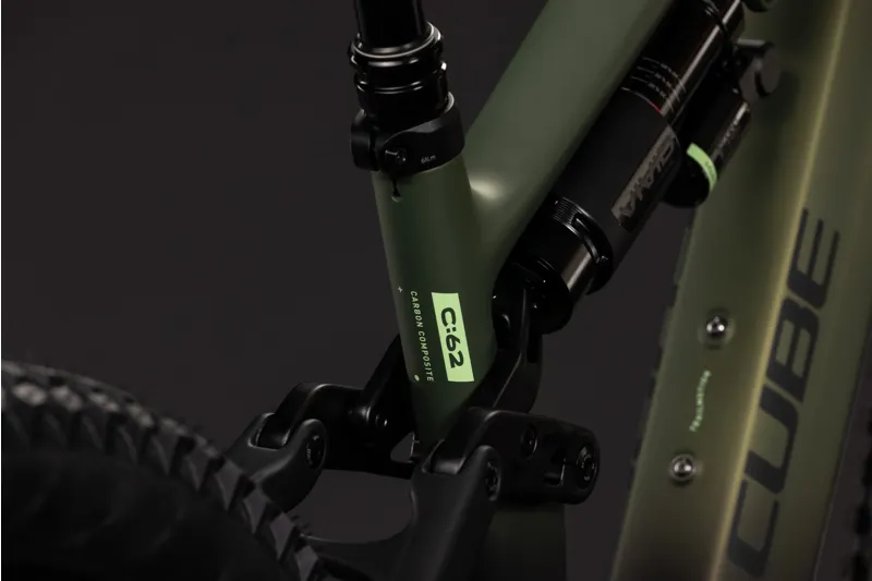 Cube Ams Hybrid 177 C:62 TM 600X Electric Bike 2027 Reedgreen/Gills-2
