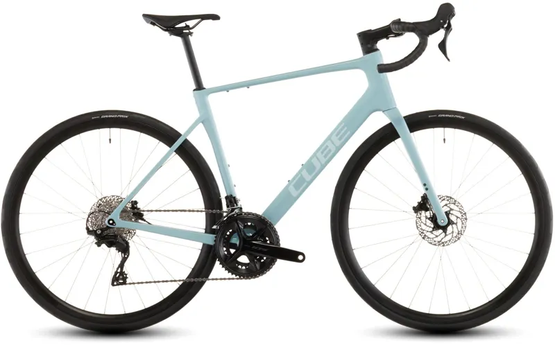 Cube Attain C62 Race Road Bike 2026 Skylight Blue/Cyan