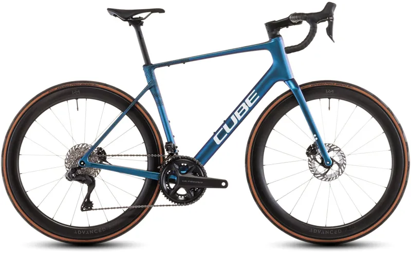 Cube Attain C62 SLT Road Bike 2026 Shift Mint/White