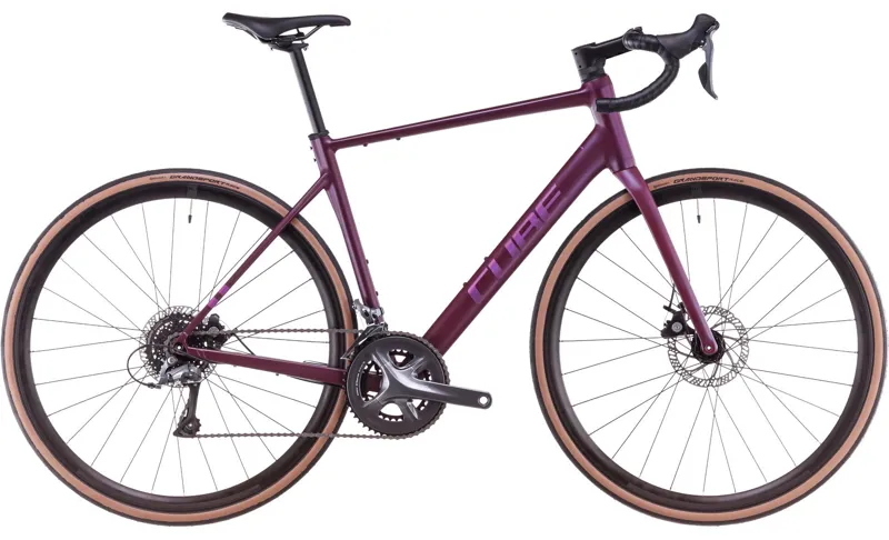 Cube Attain Pro Road Bike 2025 Hyperpurple/Helio