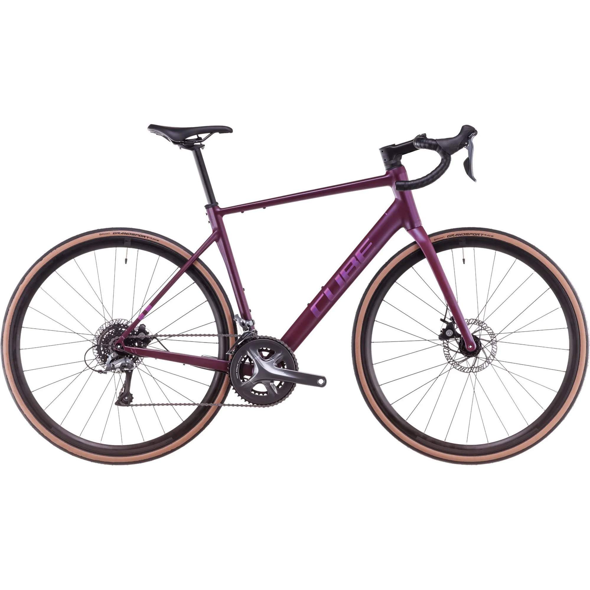 Cube Attain Pro Road Bike 2025 Hyperpurple/Helio