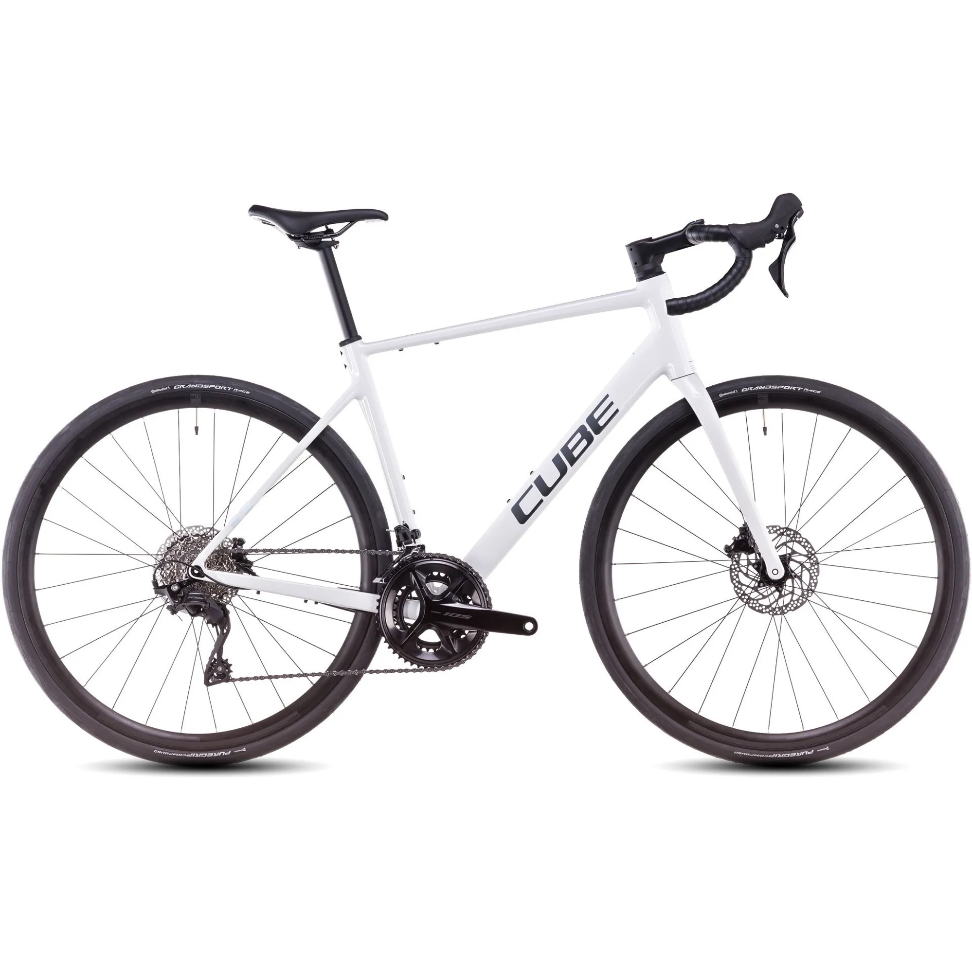 Cube Attain SLX Road Bike 2025 Cotton/Grey