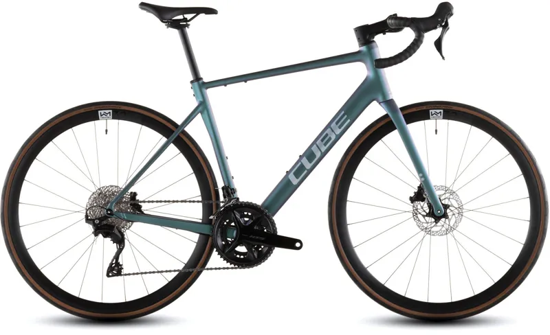 Cube Attain SLX Road Bike 2026 Smaragdgrey/Prism