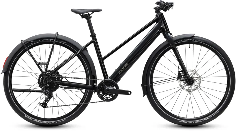 Cube Editor Hybrid One 360 FE Trapeze Electric Bike 2027 Black/Irongrey