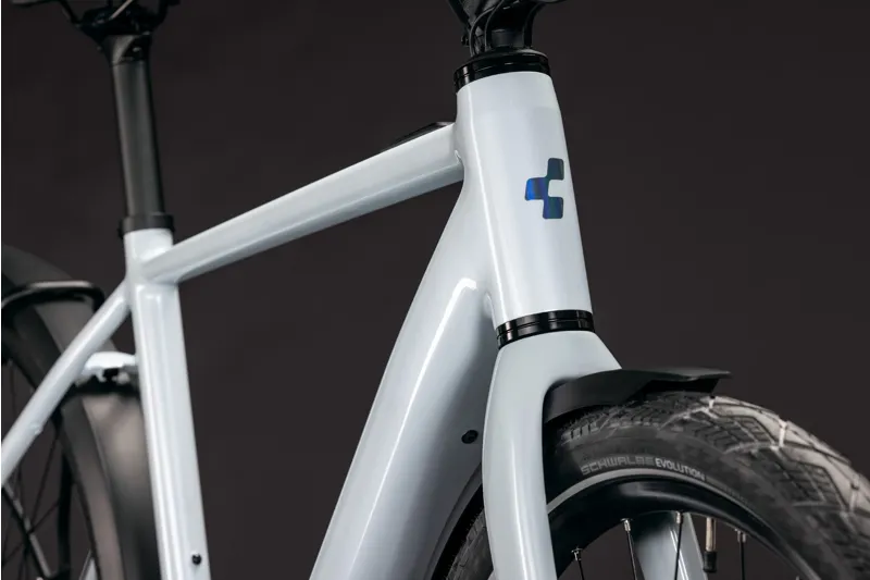 Cube Editor Hybrid SLT 400X FE Electric Bike 2027 Glacier/Prizm-4