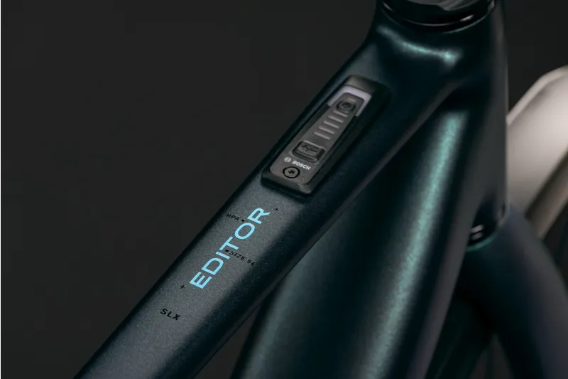 Cube Editor Hybrid SLX 400X FE Electric Bike 2027 Glitterteal/Black-2