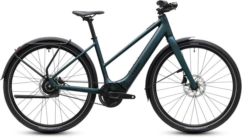 Cube Editor Hybrid SLX 400X FE Trapeze Electric Bike 2027 Glitterteal/Black