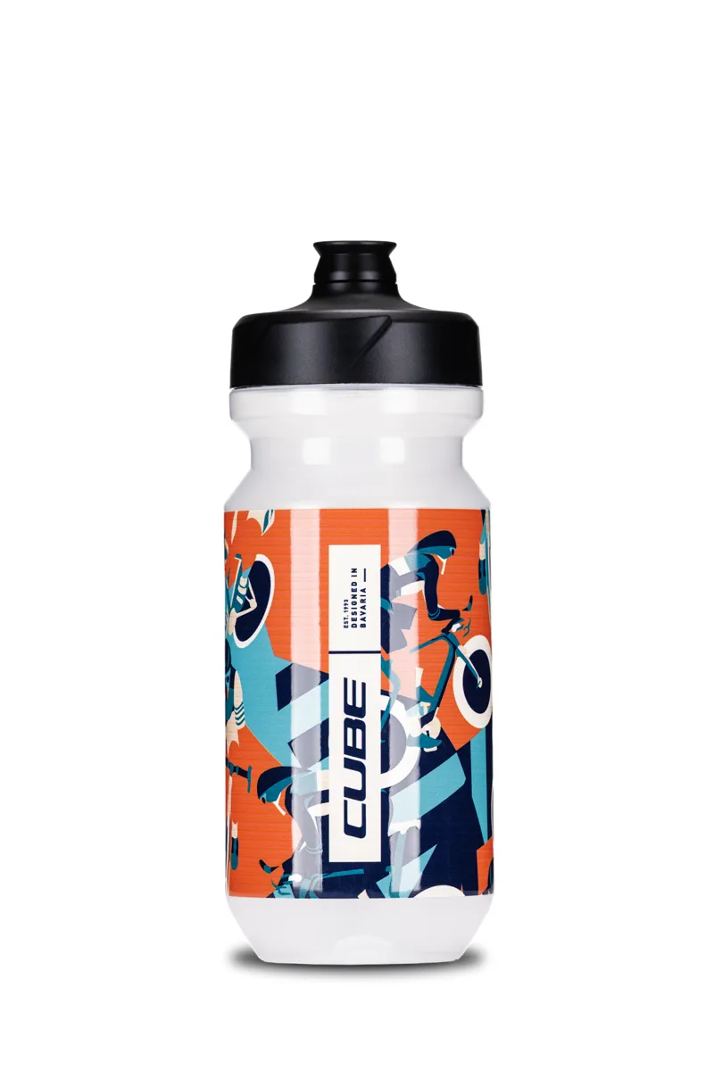 Cube Flow Bottle 500ml Blue/Orange