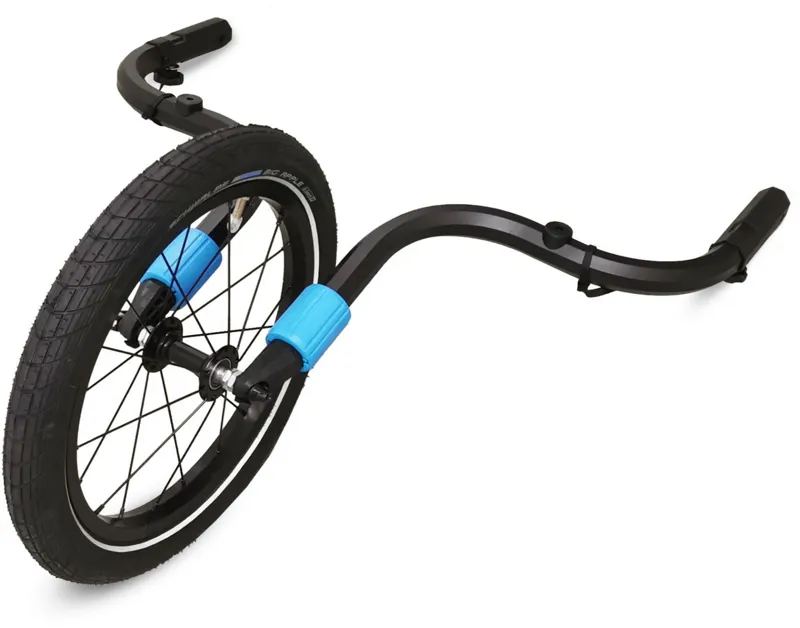 CUBE JOGGER KIT FOR KIDS TRAILER DOUBLE CMPT BLACK