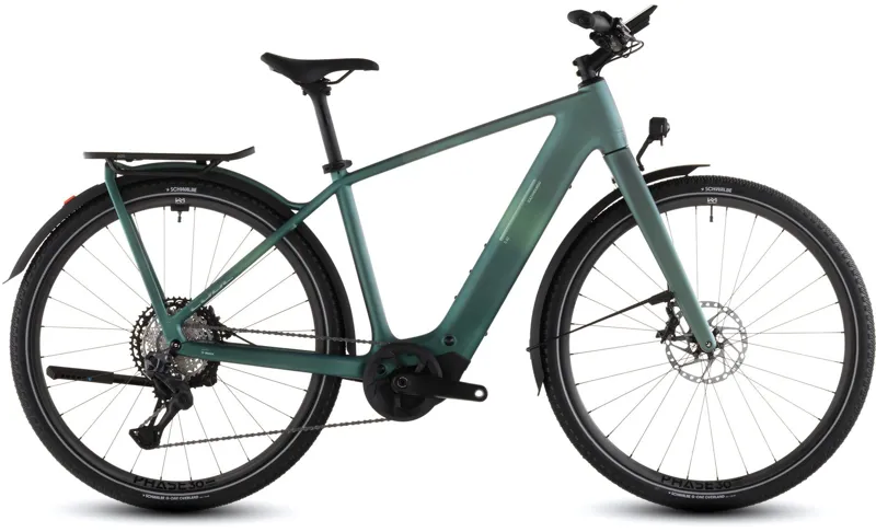 Cube Kathmandu Hybrid C:62 SLT 400X Electric Bike 2026 Seafoam/Chrome
