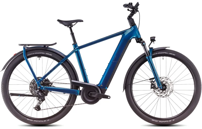 Cube Kathmandu Hybrid EX Electric Bike 2025 Electricblue/Chrome