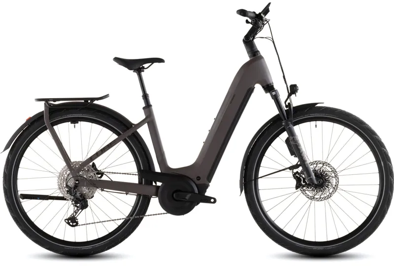 Cube Kathmandu Hybrid EXC 800 Easy Entry Electric Bike 2026 Cedar/Chrome