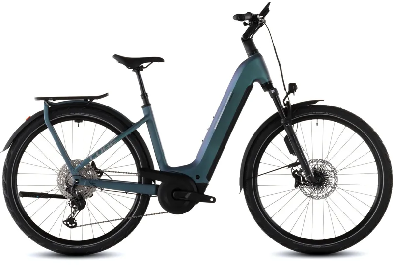 Cube Kathmandu Hybrid EXC 800 Easy Entry Electric Bike 2026 Smaragdgrey/Prism