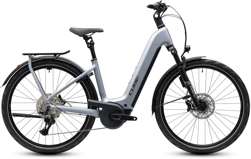 Cube Kathmandu Hybrid Exc 800 Easy Entry Electric Bike 2027 Slategrey/Chrome