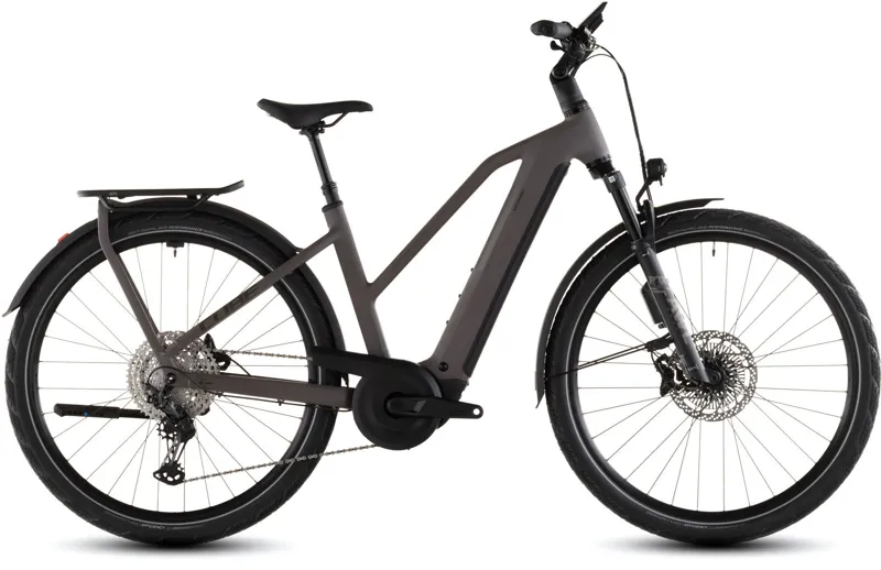 Cube Kathmandu Hybrid EXC 800 Trapeze Electric Bike 2026 Cedar/Chrome