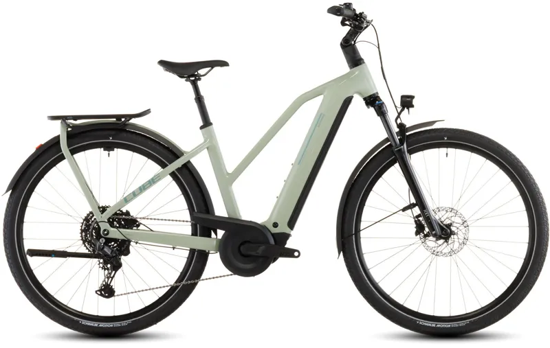 Cube Kathmandu Hybrid One 800 Trapeze Electric Bike 2026 Pea/Green